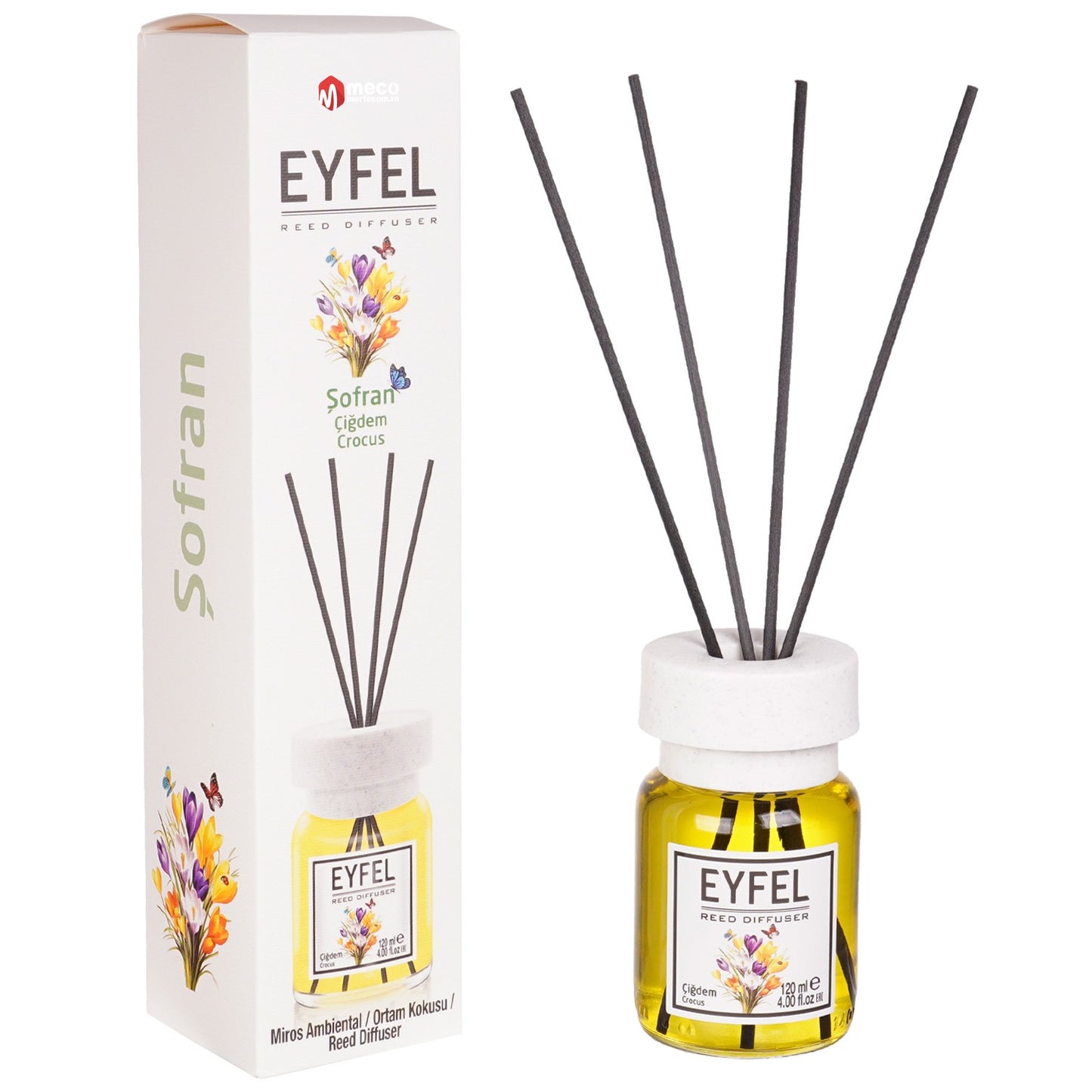 Eyfel Safran Raumduft Reed Diffuser