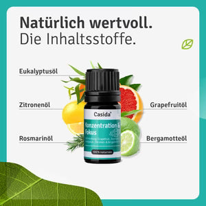 Duftmischung Konzentration & Fokus