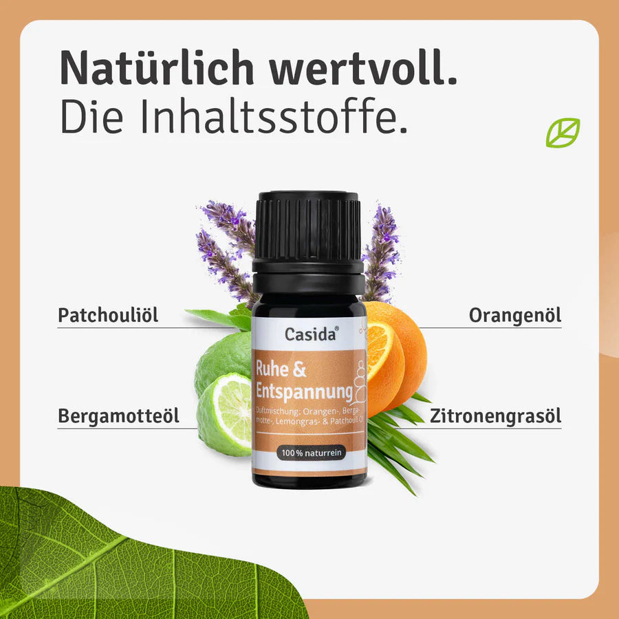 Duftmischung Ruhe & Entspannung (Anti-Stress)