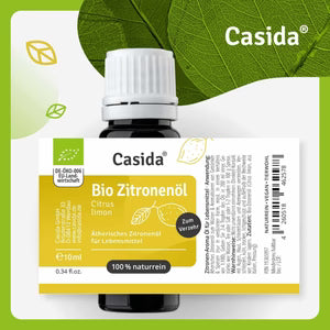 Bio Zitronenöl zum Verzehr innerlich (10ml)