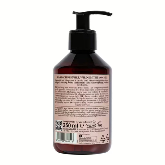 Handseife Pfingstrose/Litschi Jean&Len - 250ml