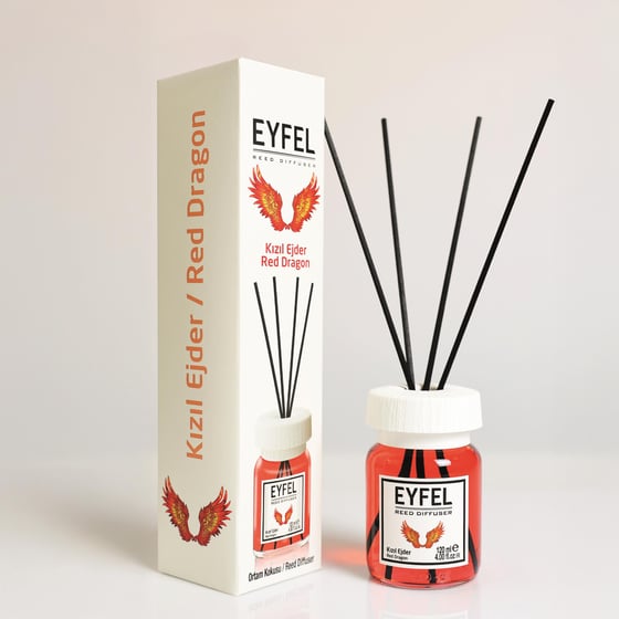 Eyfel Red Dragon Raumduft Reed Diffuser