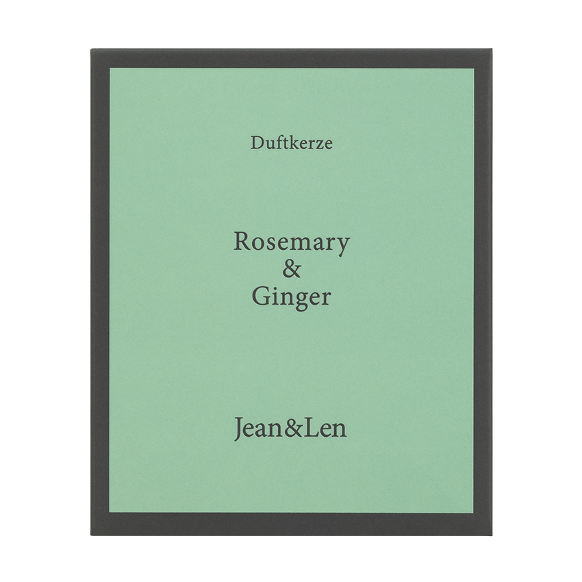 Duftkerze Premium Rosemary/Ginger