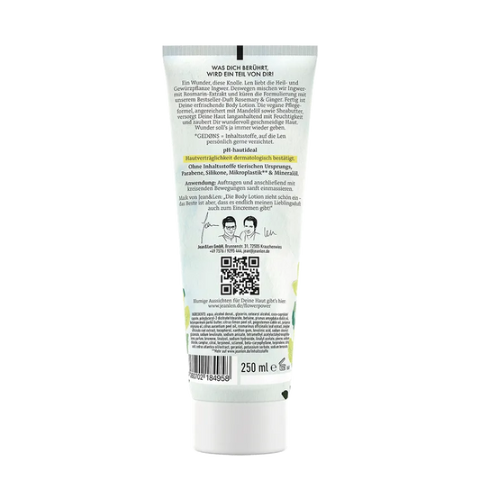 Body Lotion Rosemary/Ginger Jean&Len 250ml