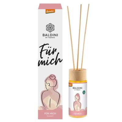 Für mich Raumdüft mit ätherischen Ölen und Bambusdiffusionsstäbchen 50ml