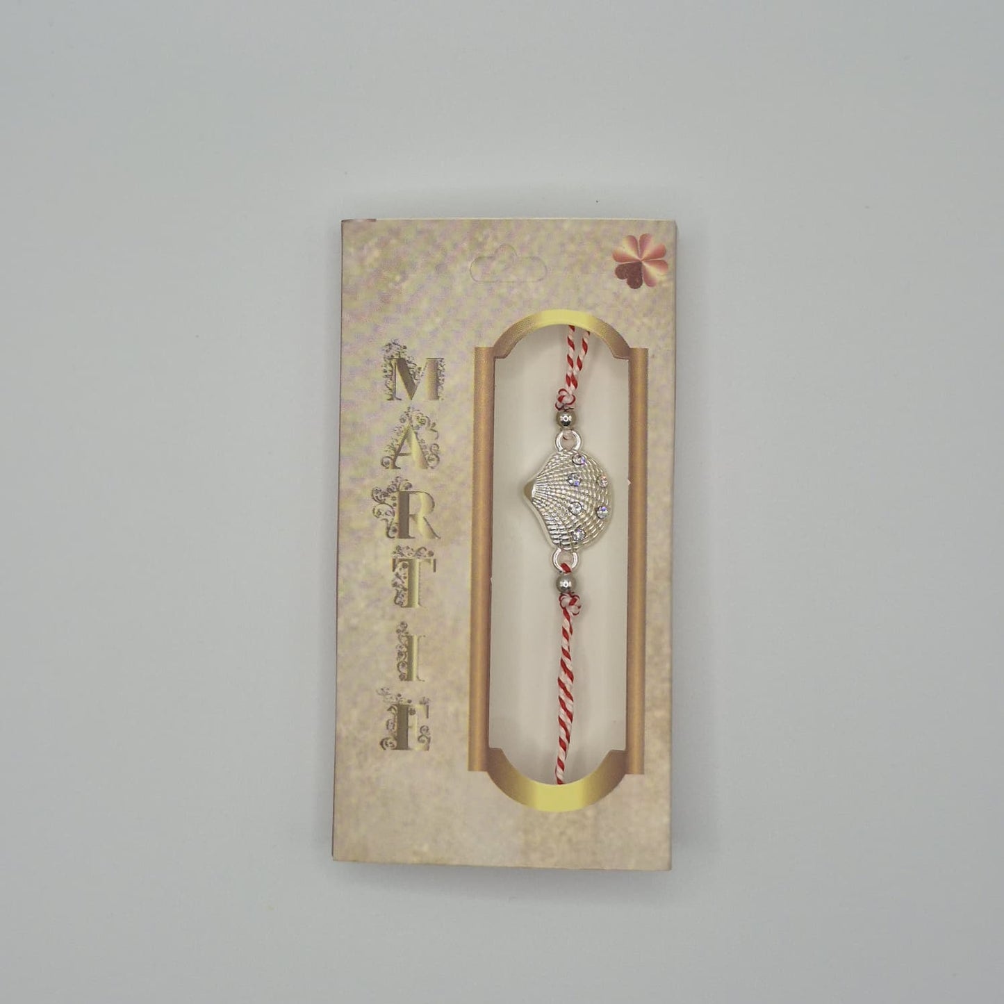 Mărțișor-Armband mit verstellbarem Band, in Einzelbox 9 × 5 cm