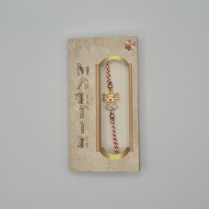 Mărțișor-Armband mit verstellbarem Band, in Einzelbox 9 × 5 cm