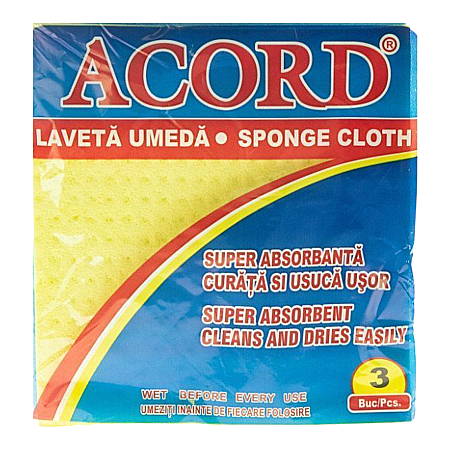 Acord Reinigungstücher - feucht (3er Packung)