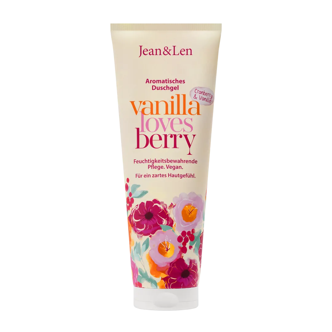Duschgel Cranberry/Vanille Jean&Len 250ml