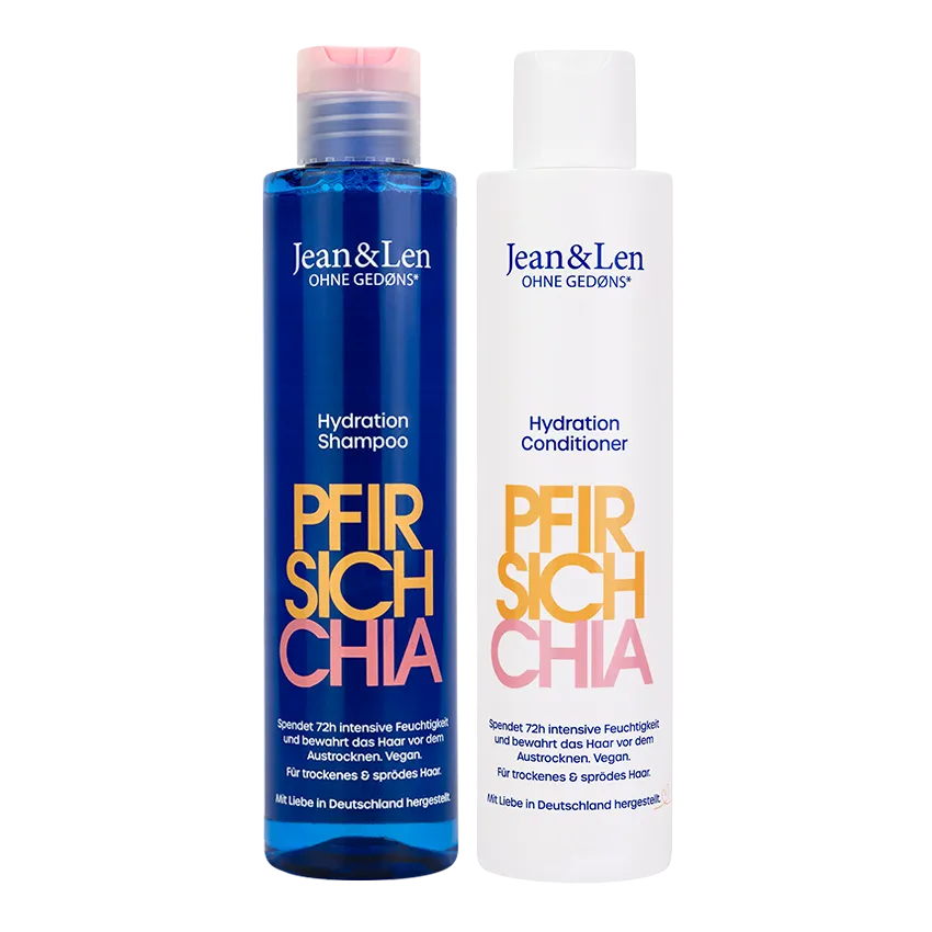 Haarpflegeset Hydration Pfirsich/Chiasamen Jean&Len