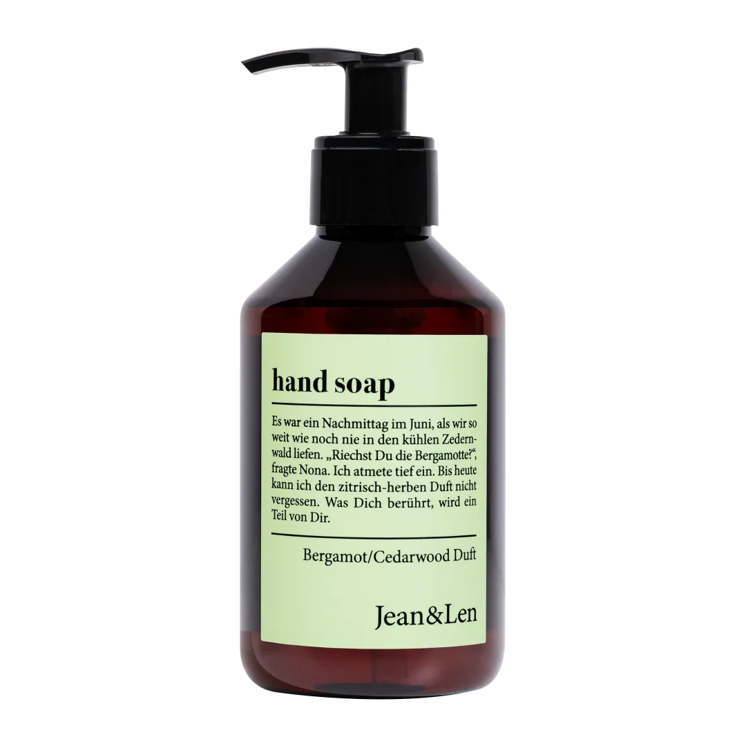 Handseife Bergamote/Zedernholz Jean&Len - 250ml