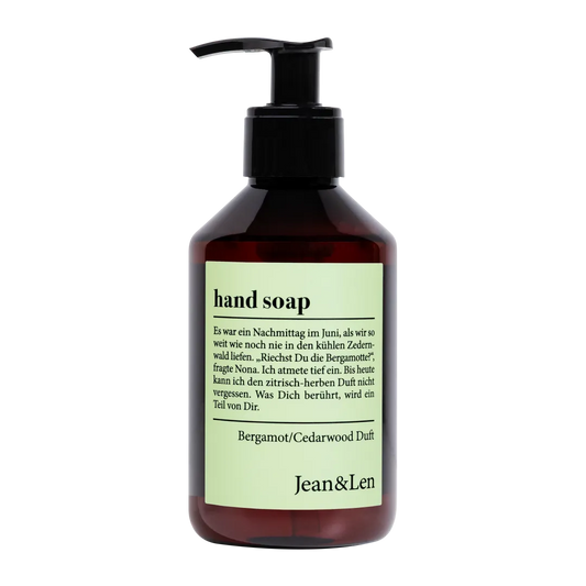 Handseife Bergamote/Zedernholz Jean&Len - 250ml