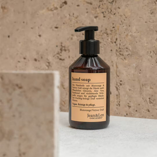 Handseife Blutorange/Vetiver Jean&Len - 250ml