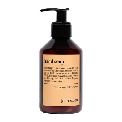 Handseife Blutorange/Vetiver Jean&Len - 250ml