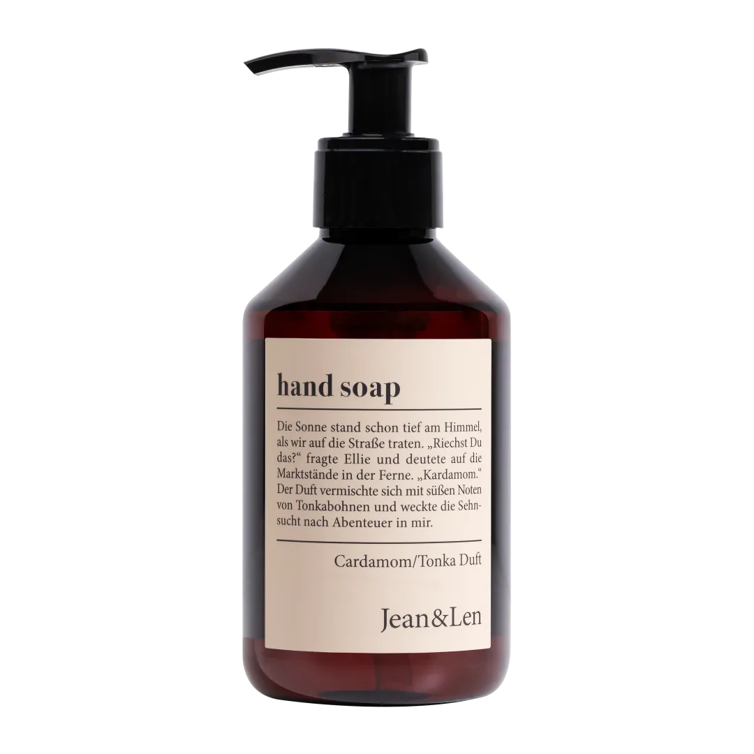 Handseife Kardamom/Tonka Jean&Len - 250ml