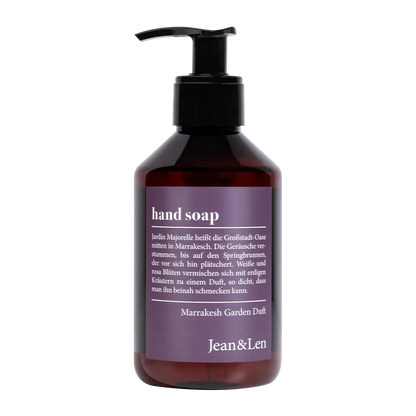 Handseife Marrakesh Garden Jean&Len - 250ml