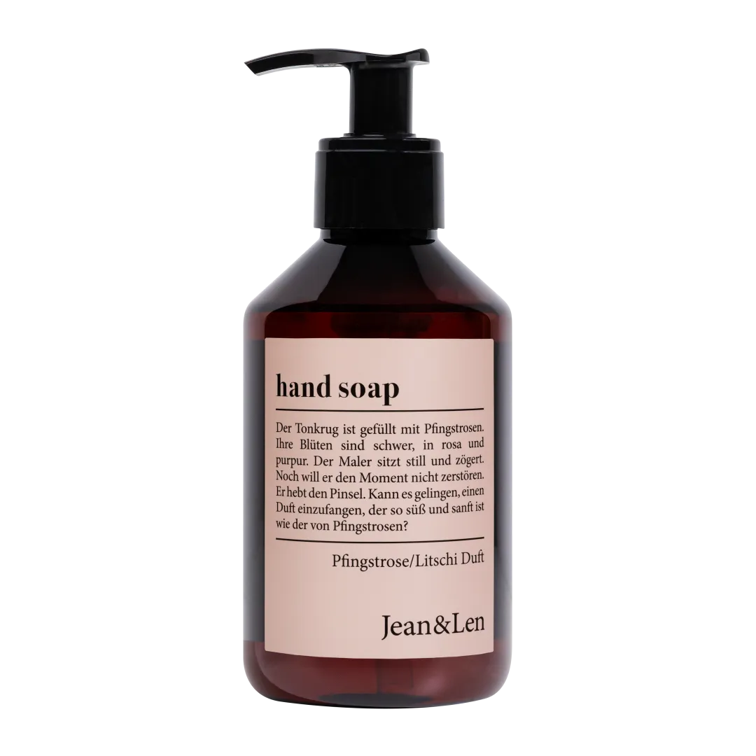 Handseife Pfingstrose/Litschi Jean&Len - 250ml