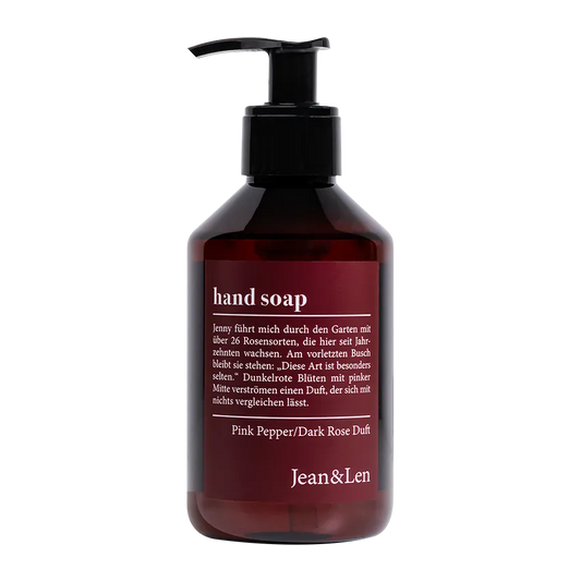 Handseife Pink Pepper/Dark Rose Jean&Len - 250ml