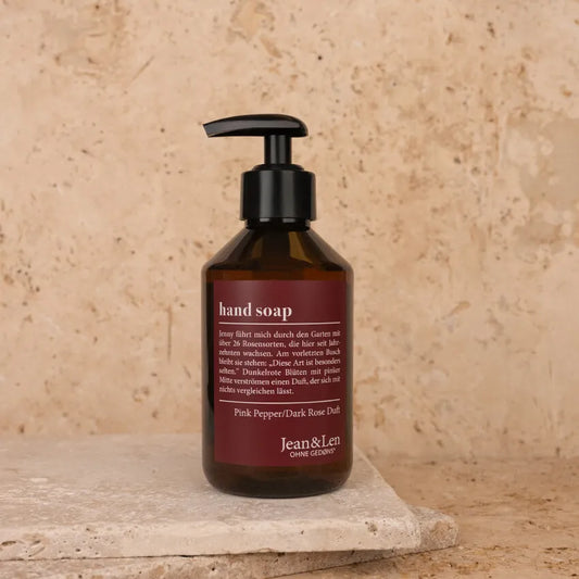Handseife Pink Pepper/Dark Rose Jean&Len - 250ml