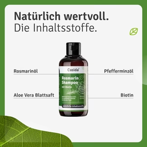 Rosmarin Shampoo mit Biotin von Casida