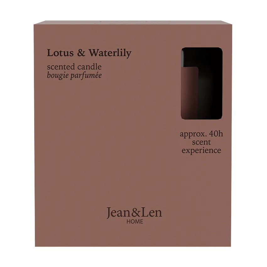 Duftkerze Lotus und Wasserlilie - Jean&Len - 195g