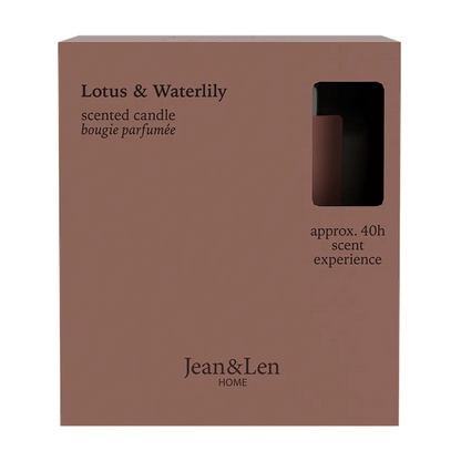 Duftkerze Lotus und Wasserlilie - Jean&Len - 195g