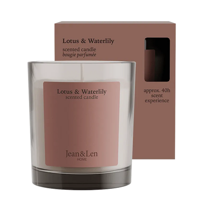 Duftkerze Lotus und Wasserlilie - Jean&Len - 195g