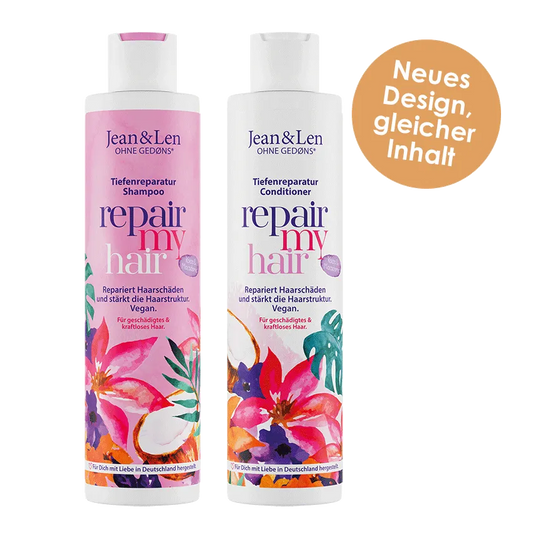 Haarpflegeset Repair Kokosöl/Macadamia Jean&Len