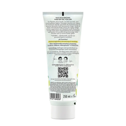 Body Lotion Rosemary/Ginger Jean&Len 250ml